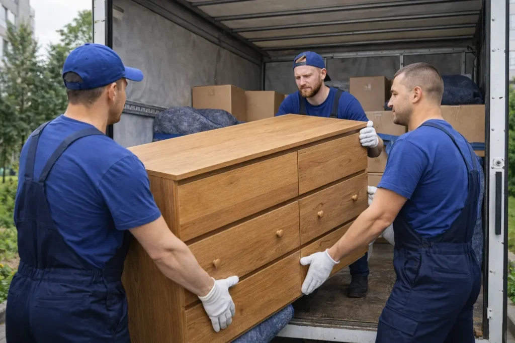 перевозка мебели в Минске с грузчиками