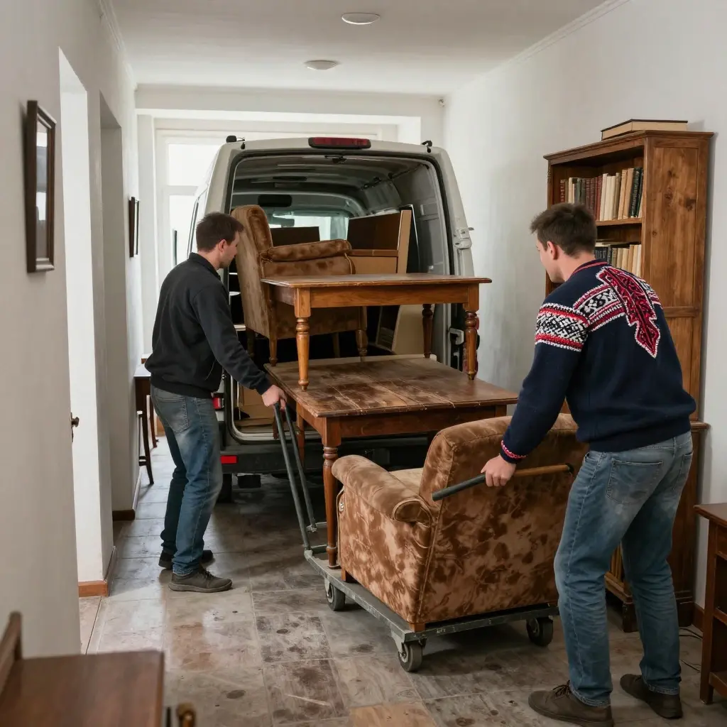 Как вывести старую мебель дешевле на 30-40%, экономим на грузоперевозках