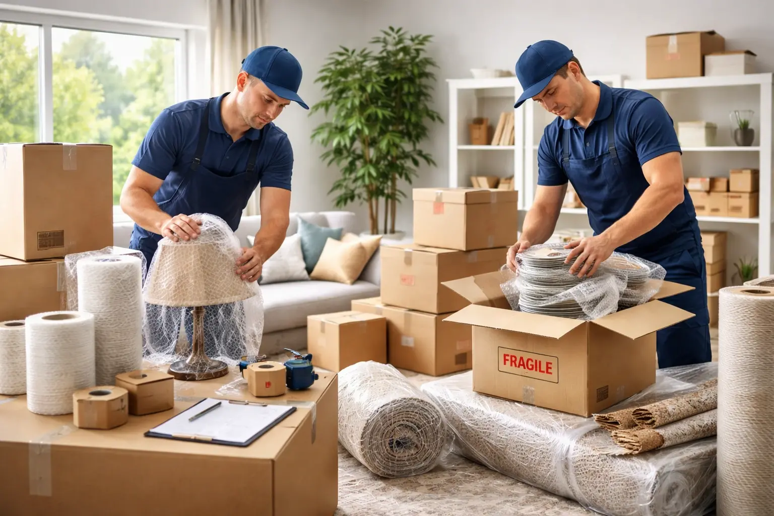 Профессиональная упаковка вещей для переезда в Минске