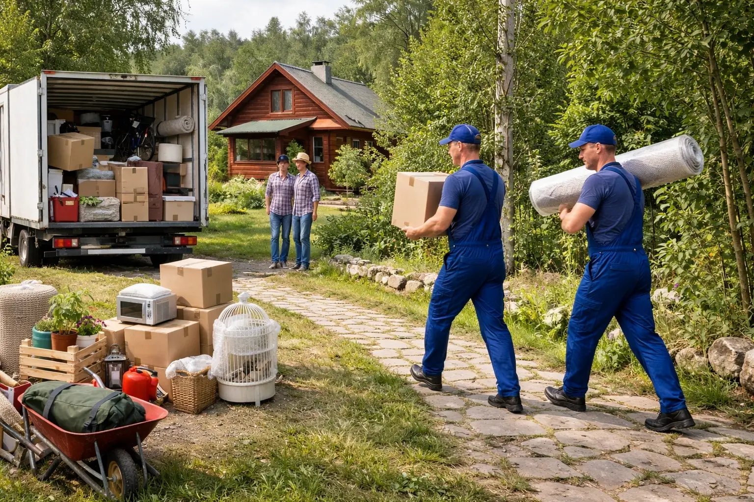 Дачный переезд под ключ в Минске