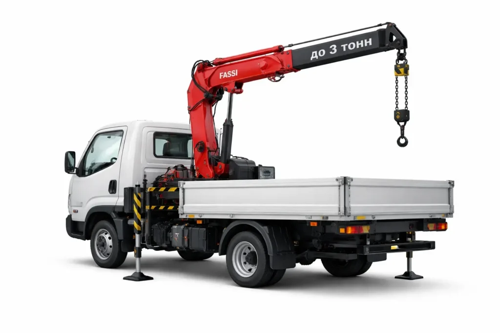 Мини-манипулятор 3 т (городская маневренность)