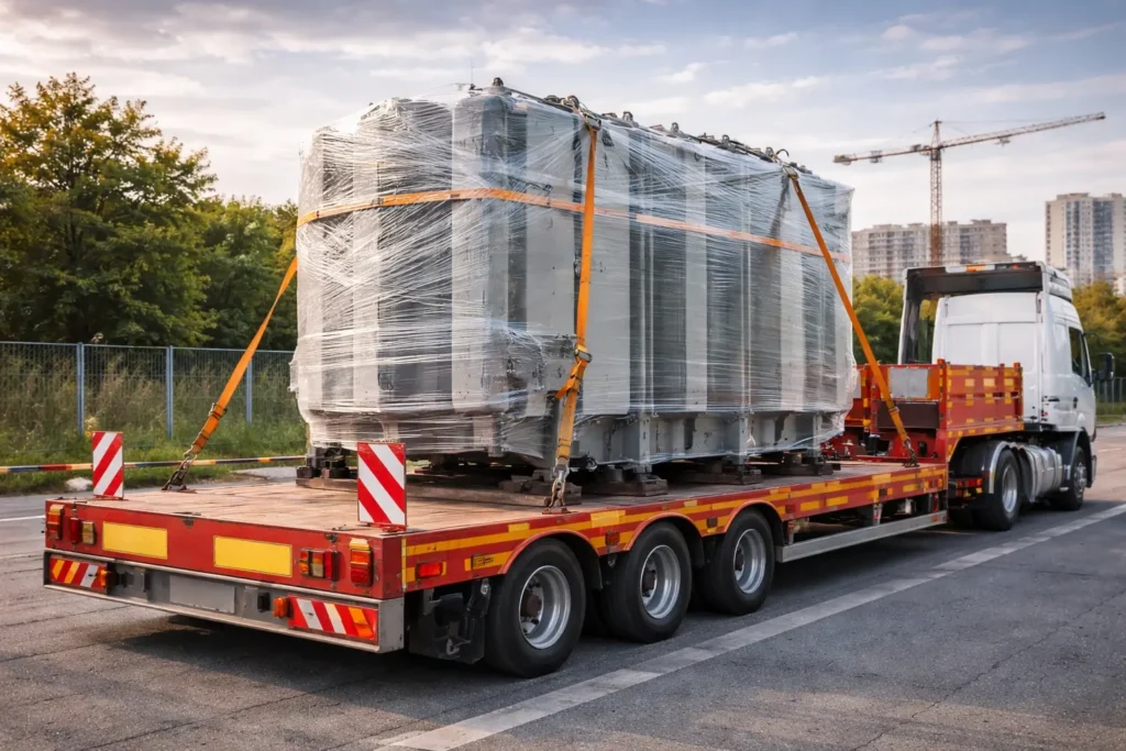 Транспортировка трансформаторов, генераторов