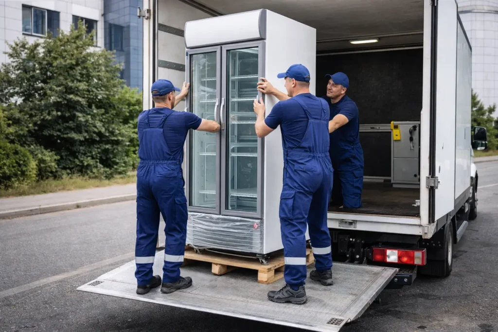 перевозка Промышленных холодильников в минске