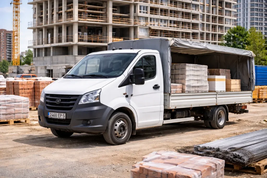 грузоперевозка строительных материалов