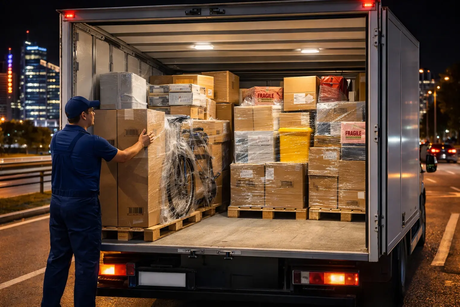 Перевозка сборных грузов по Минску и Беларуси