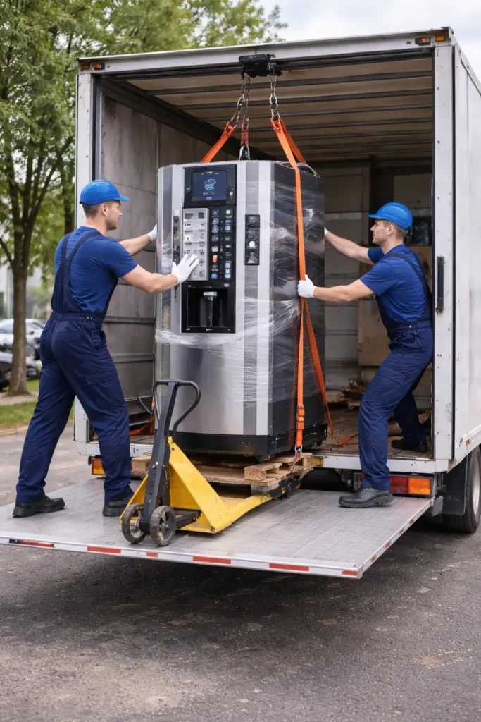 Перевозка вендинговых автоматов