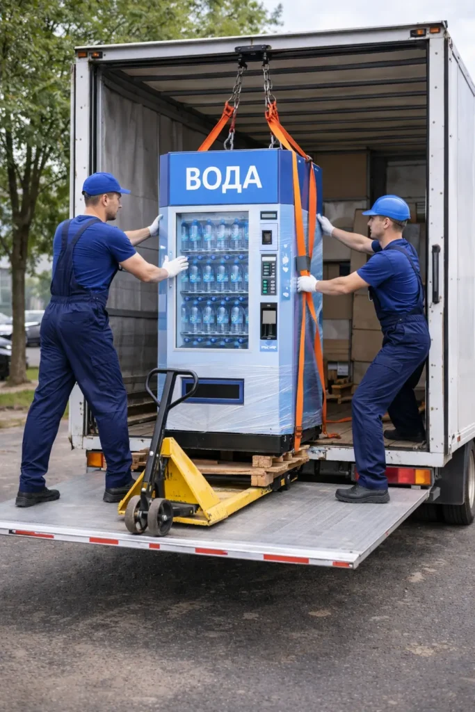 Перевозка вендинговых автоматов