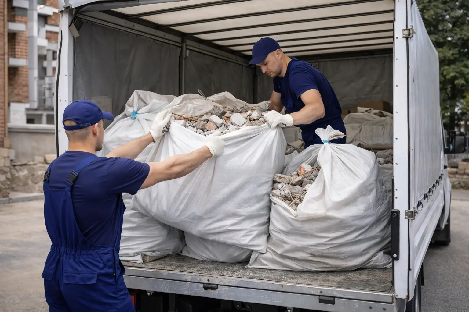 Вывоз строительного мусора в Минске